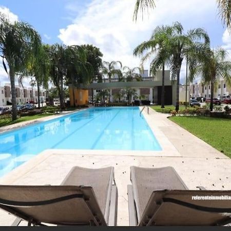 Habitacion Con Bano Privado Y Terraza Propia Playacar Exterior photo